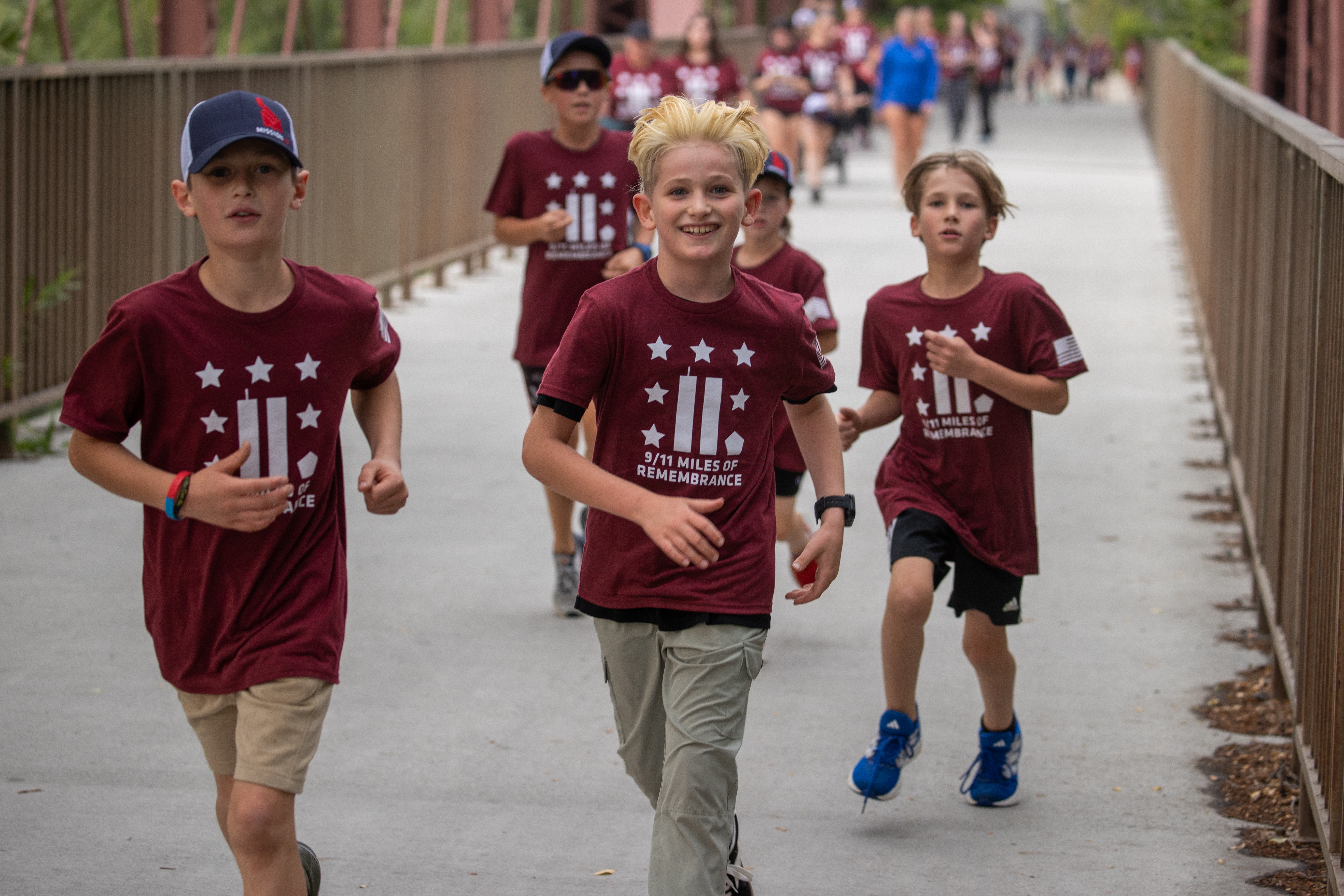 Kids running